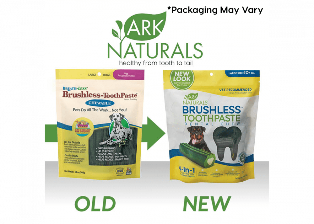 Ark Naturals Brushless Toothpaste Large Dog Treats