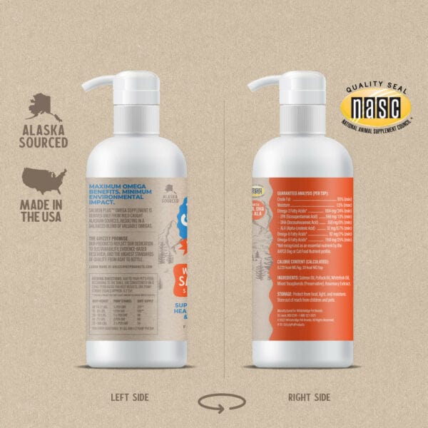 Grizzly Salmon Oil Plus for Dogs