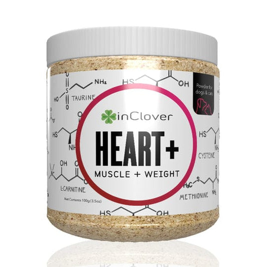 InClover BioVibrant Heart Health Powder Supplement for Dogs & Cats