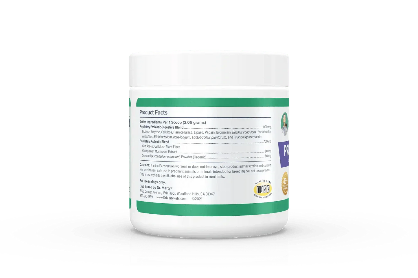 DR. MARTY ProPower Plus Digestive Health Supplement for Dogs