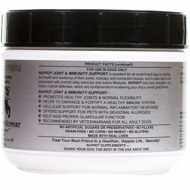 Nupro Joint and Immunity Support Dog Supplement