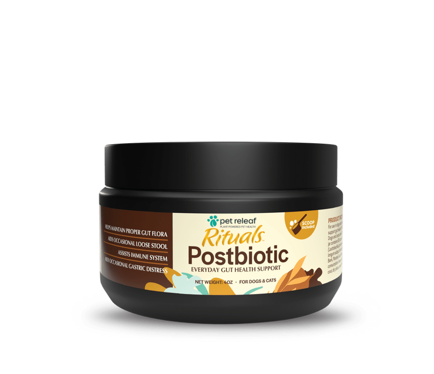 Pet Releaf Rituals Postbiotic Powder for Dogs & Cats